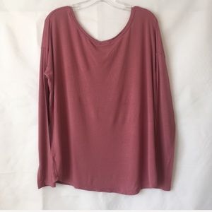 PINK Victoria's Secret Tops - Pink Victoria’s Secret Mauve Long Sleeve Top PINK Victoria's Secret Tops - Pink Victoria’s Secret Mauve Long Sleeve Top